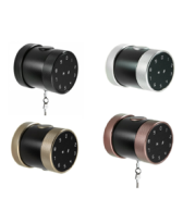 Tuya Bluetooth WiFi Knob Lock without Fingerprint, Passcode, App Control, Mechanical Key Backup, Aluminum Body, Multi-Color, Remote Management